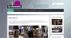Desktop Screenshot of lacheminee.fr
